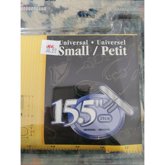 ONWARD MFG - GRILL PRO 25723 Universal Stainless Steel Dual Bar Burner 15.5"NEW - Picture 3 of 7